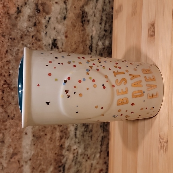 Starbucks Other - Starbucks Best Day Ever Dot Collection 10 oz Tumbler Mug